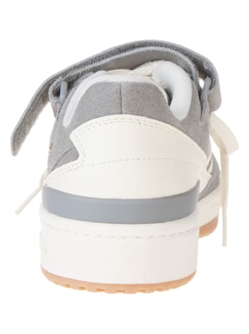 adidas Leder-Sneakers "Forum Low" in Grau
