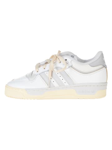 adidas Leder-Sneakers "Rivalry Low 86" in Weiß