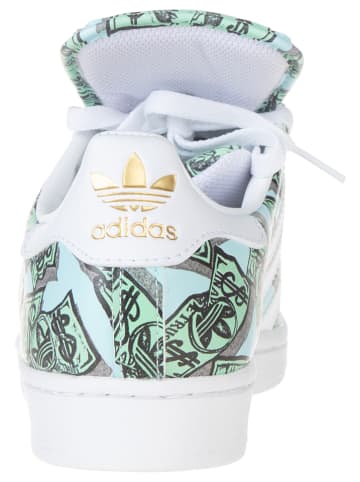 adidas Sneakersy w kolorze turkusowym
