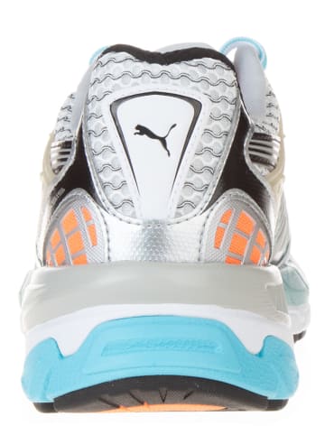 Puma Sneakers "Velophasis Phased" zilverkleurig/zwart/lichtblauw