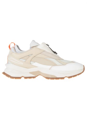 Puma Sneakers "Nano Shield" in Weiß/ Beige/ Orange