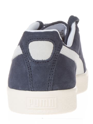 Puma Leren sneakers "Clyde OG" donkerblauw/crème