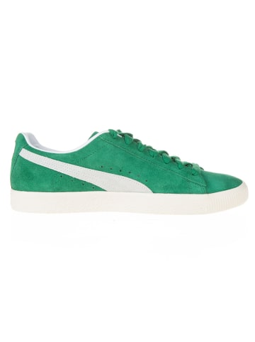 Puma Leren sneakers "Clyde OG" groen/crème