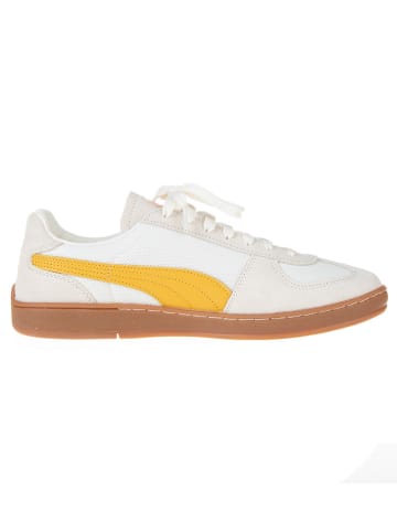 Puma Leren sneakers "Super Team Currency" beige/geel
