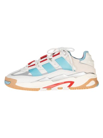 adidas Leder-Sportschuhe "Niteball" in Creme