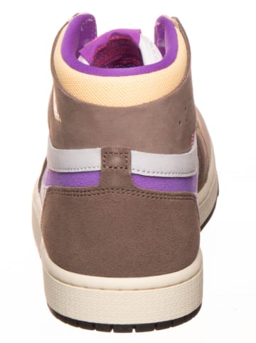 Air Jordan Skórzane sneakersy "1 Zoom" ze wzorem