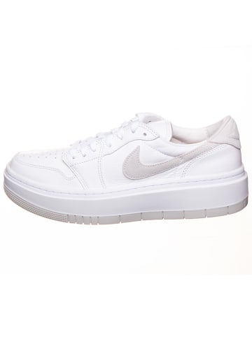 Air Jordan Skórzane sneakersy "1 Elevate Low'' w kolorze biało-szarym