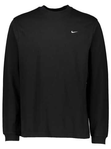 Nike Longsleeve "Solo Swoosh" in Schwarz