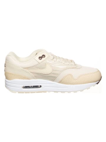 Nike Leder-Sneakers "Air Max 1 '87" in Creme/ Beige