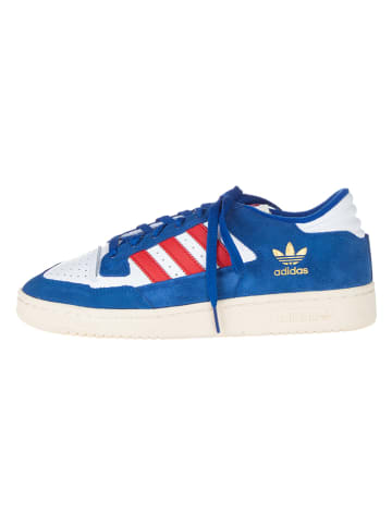 adidas Leder-Sneakers "Centennial 85" in Blau/ Weiß/ Rot