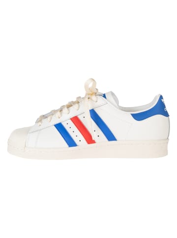 adidas Leder-Sneakers "Superstar 82" in Creme
