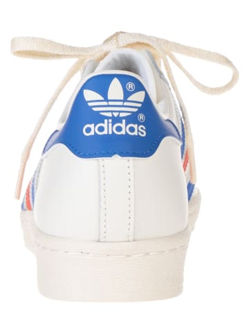 adidas Skórzane sneakersy "Superstar 82" w kolorze kremowym