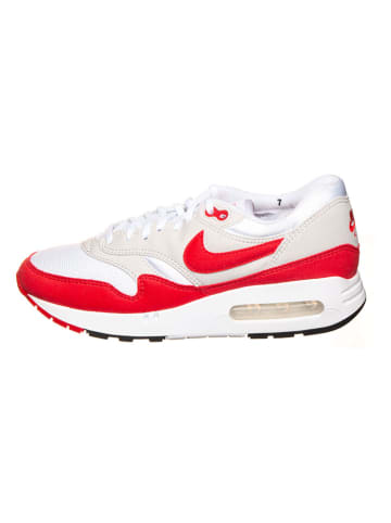 Nike Skórzane sneakersy "Air Max 1 '86" w kolorze pomarańczowo-beżowo-białym