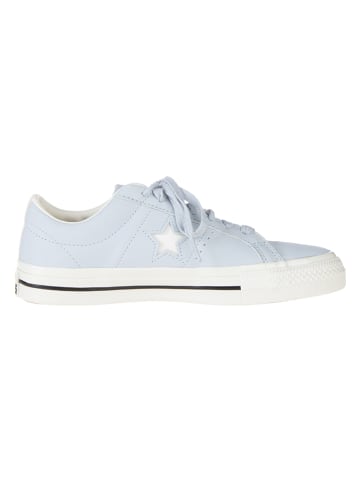 Converse Leder-Sneakers "One Star Pro" in Hellblau