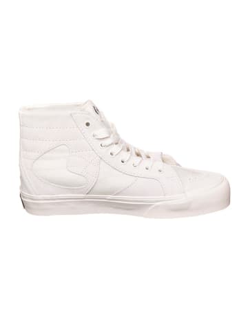 Vans Skórzane sneakersy w kolorze białym