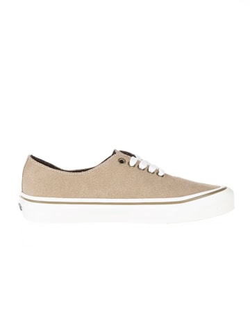 Vans Leder-Sneakers in Beige
