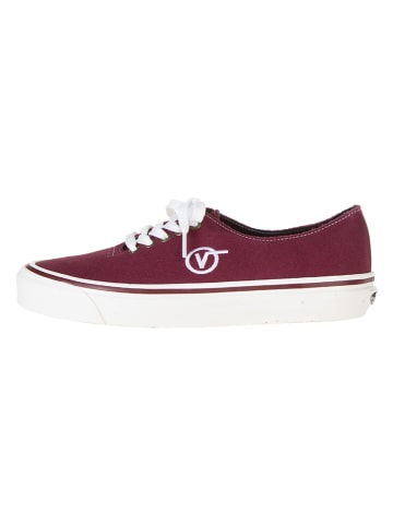 Vans Leder-Sneakers "Authentic One Piece DX" in Bordeaux