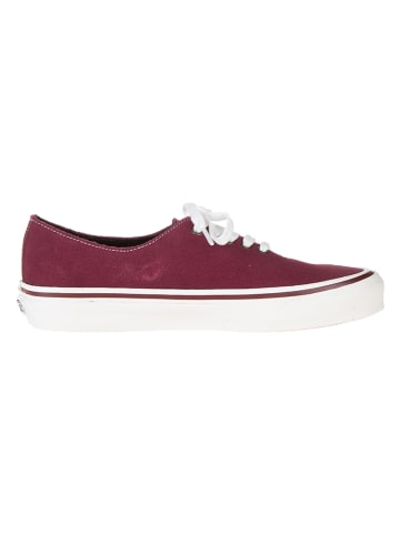 Vans Leder-Sneakers "Authentic One Piece DX" in Bordeaux