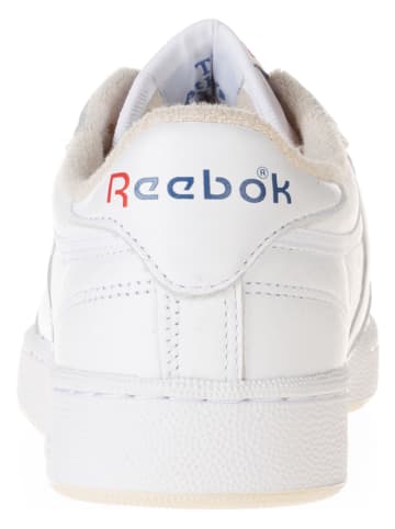 Reebok Leder-Sneakers "Club C 85" in Weiß