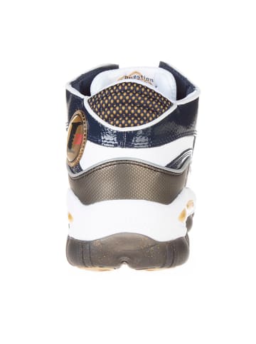 Reebok Leren sneakers donkerblauw/kaki/wit