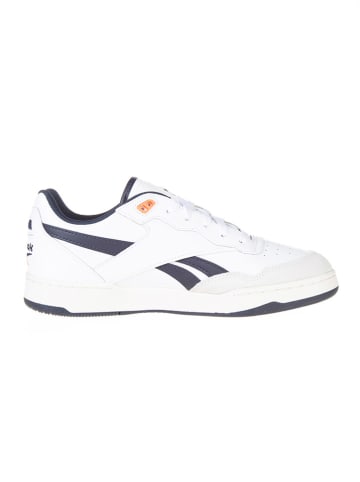 Reebok Skórzane sneakersy w kolorze biało-granatowym