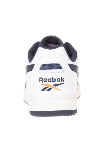 Reebok Skórzane sneakersy w kolorze biało-granatowym