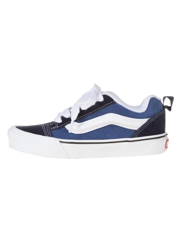 Vans Leder-Sneakers "Vault Knu Skool" in Blau/ Dunkelblau