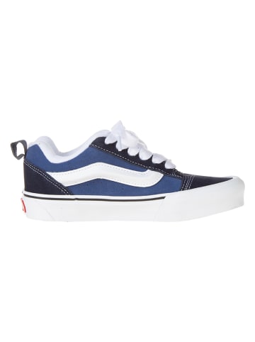 Vans Leder-Sneakers "Vault Knu Skool" in Blau/ Dunkelblau