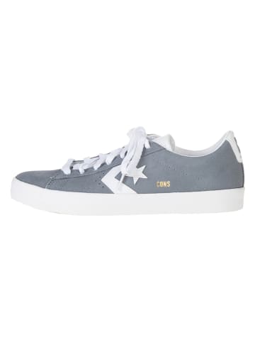 Converse Leder-Sneakers "Vulc Pro Summer" in Grau/ Weiß