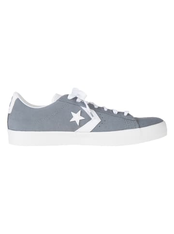 Converse Leder-Sneakers "Vulc Pro Summer" in Grau/ Weiß