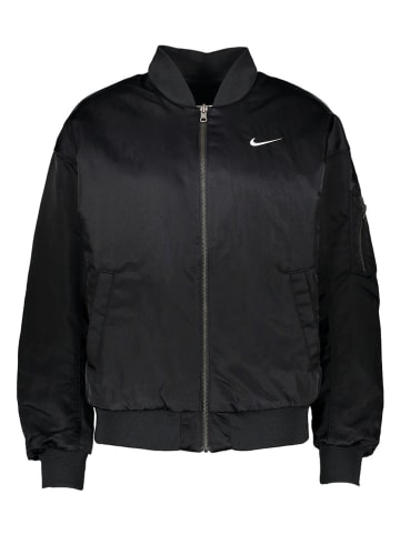 Nike Dwustronna kurtka przejściowa "Varsity" w kolorze czarnym