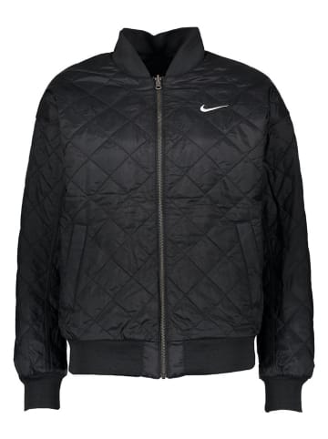 Nike Dwustronna kurtka przejściowa "Varsity" w kolorze czarnym