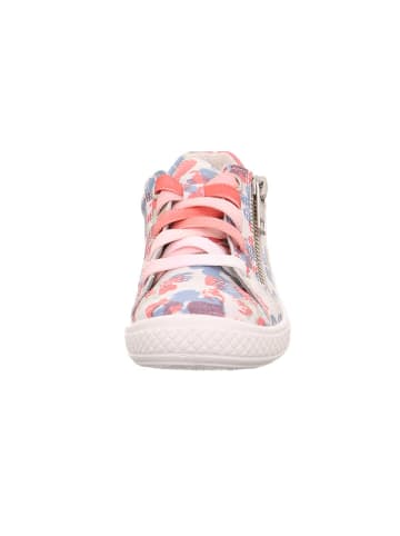 superfit Skórzane sneakersy ze wzorem