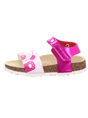 superfit Leren sandalen roze
