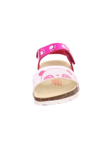 superfit Leren sandalen roze