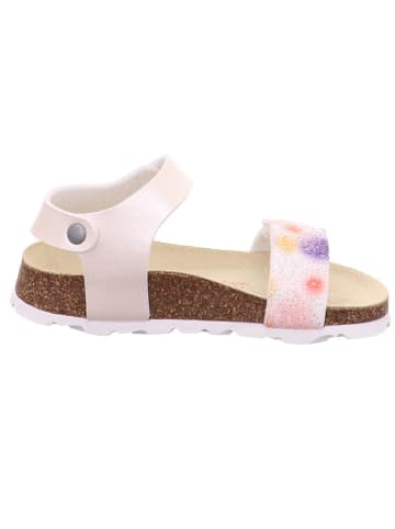 superfit Leren sandalen lichtroze