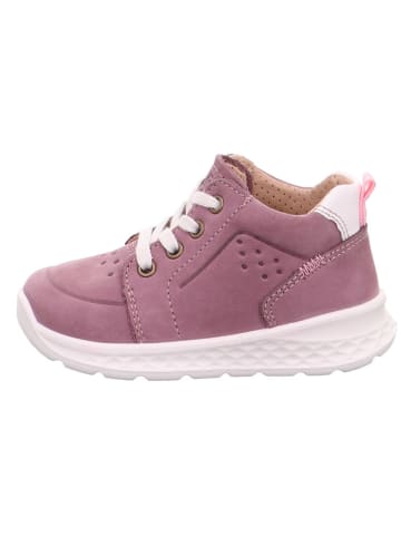 superfit Leder-Sneakers in Altrosa