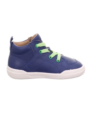 superfit Leder-Sneakers in Dunkelblau