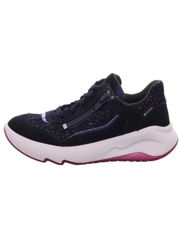 superfit Leder-Sneakers in Dunkelblau