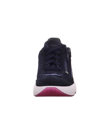 superfit Leder-Sneakers in Dunkelblau