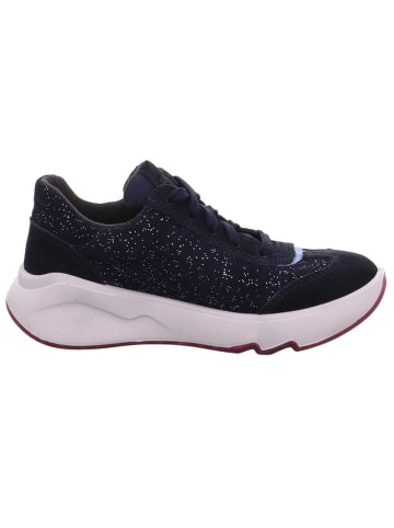 superfit Leder-Sneakers in Dunkelblau