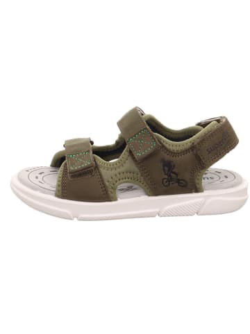 superfit Leder-Sandalen in Khaki