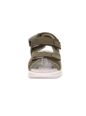 superfit Leder-Sandalen in Khaki