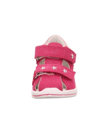 superfit Leren enkelsandalen roze