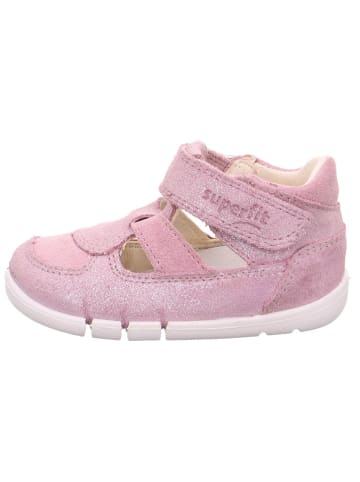 superfit Leren enkelsandalen lichtroze