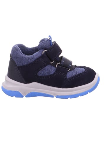 superfit Leder-Sneakers in Dunkelblau