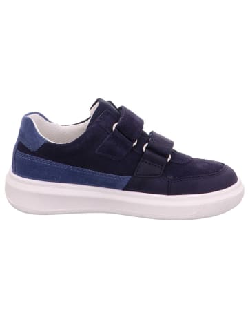 superfit Leder-Sneakers in Dunkelblau