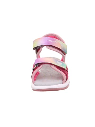 superfit Leder-Sandalen in Pink