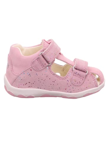 superfit Leren enkelsandalen lichtroze