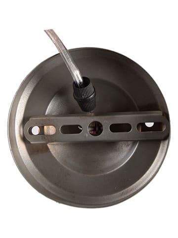 Clayre & Eef Hanglamp grijs - (H)59 x Ø 39 cm